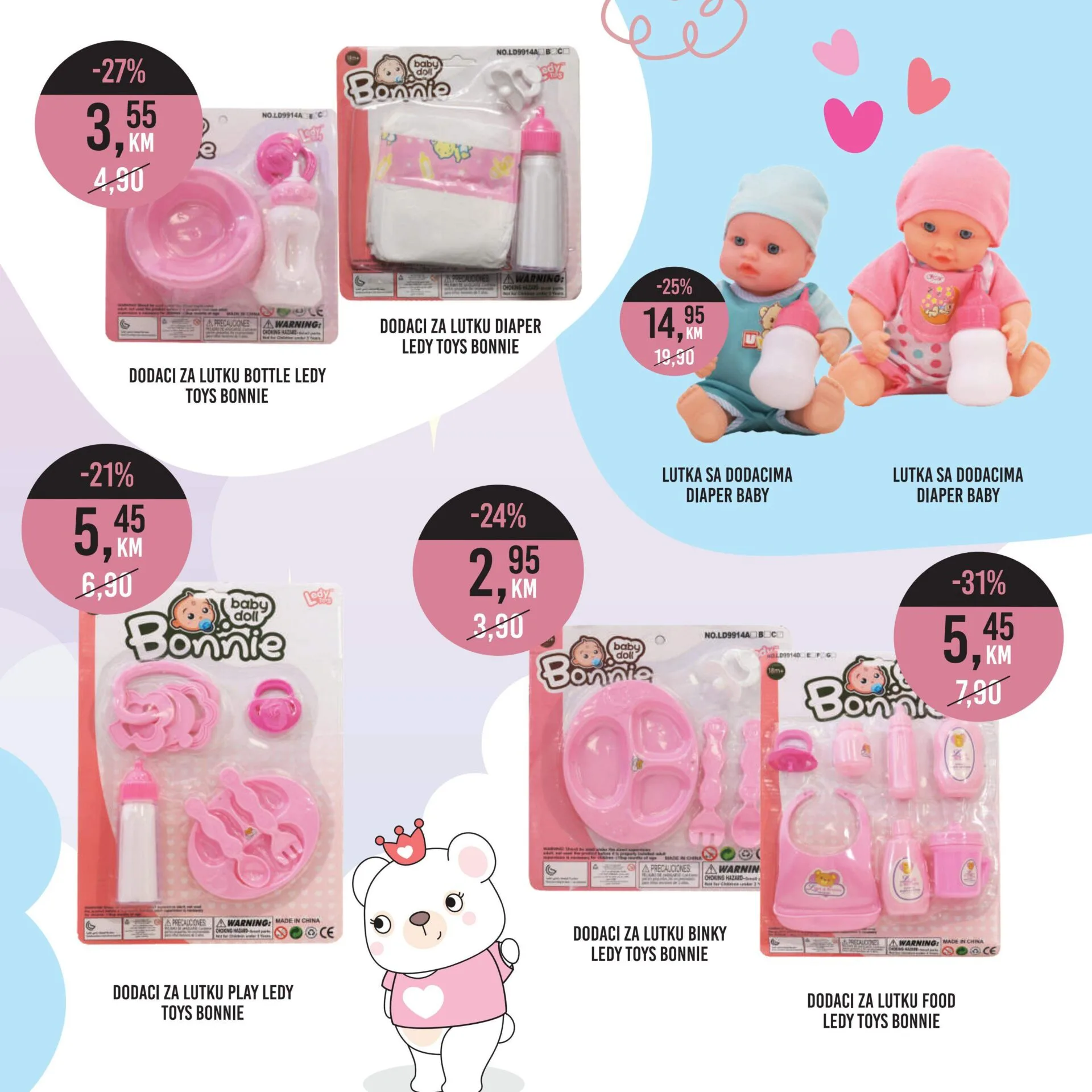 BINGO katalog DJECIJI SVIJET NOVEMBAR 2022 sjajno snizenje od 23.11. do 6.1.2023. Page 15 BINGO katalog DJECIJI SVIJET NOVEMBAR 2022 sjajno snizenje od 23.11. do 6.1.2023. Page 15