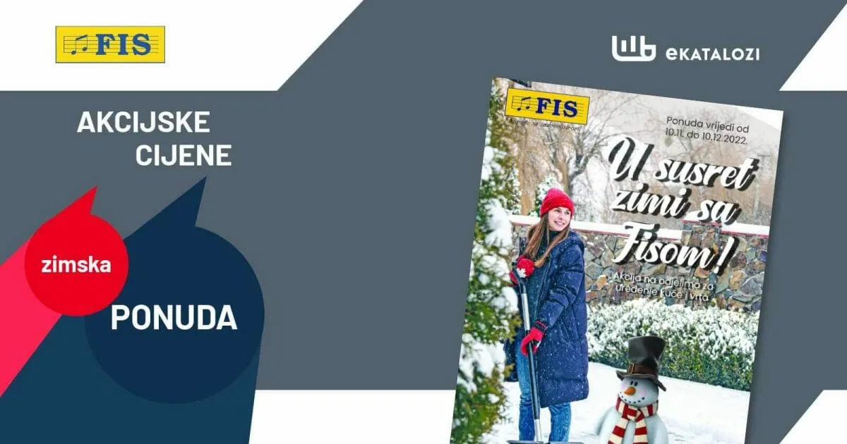 FIS Katalog SVE ZA ZIMU Novembar 2022 nova akcija od 10.11. do 10.12.2022 22