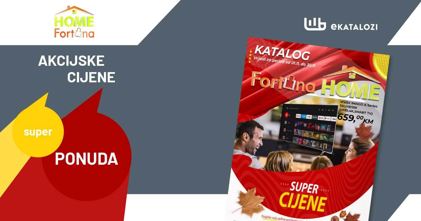 FORTUNA HOME katalog NOVEMBAR 2022 super snizenje od 7.11. do 30.11.2022 16