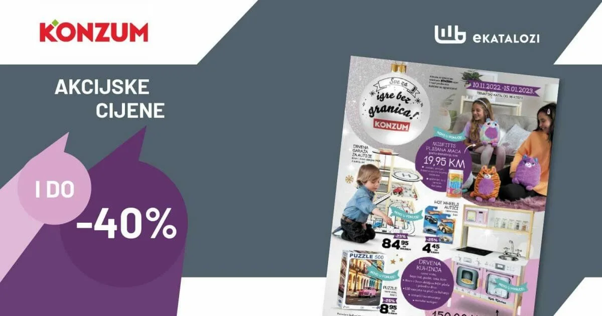 KONZUM katalog igracke NOVEMBAR 2022 super snizenje do 15.1.2023 17 KONZUM katalog igracke NOVEMBAR 2022 super snizenje do 15.1.2023 17
