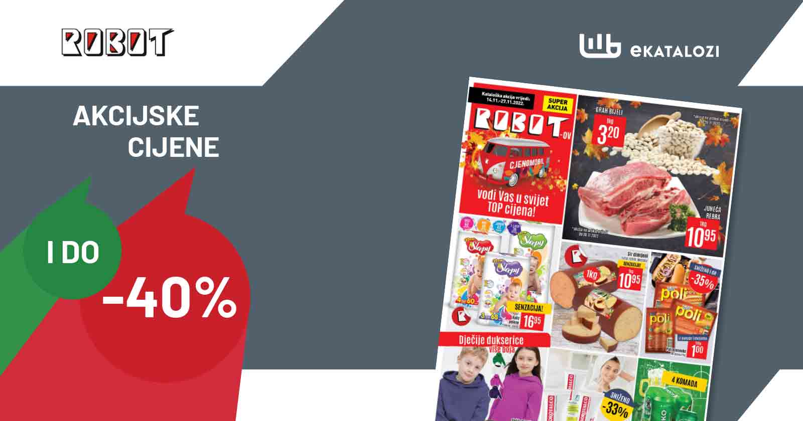 ROBOT katalog NOVEMBAR 2022 super kataloska akcija od 14.11. do 27.11.2022 20