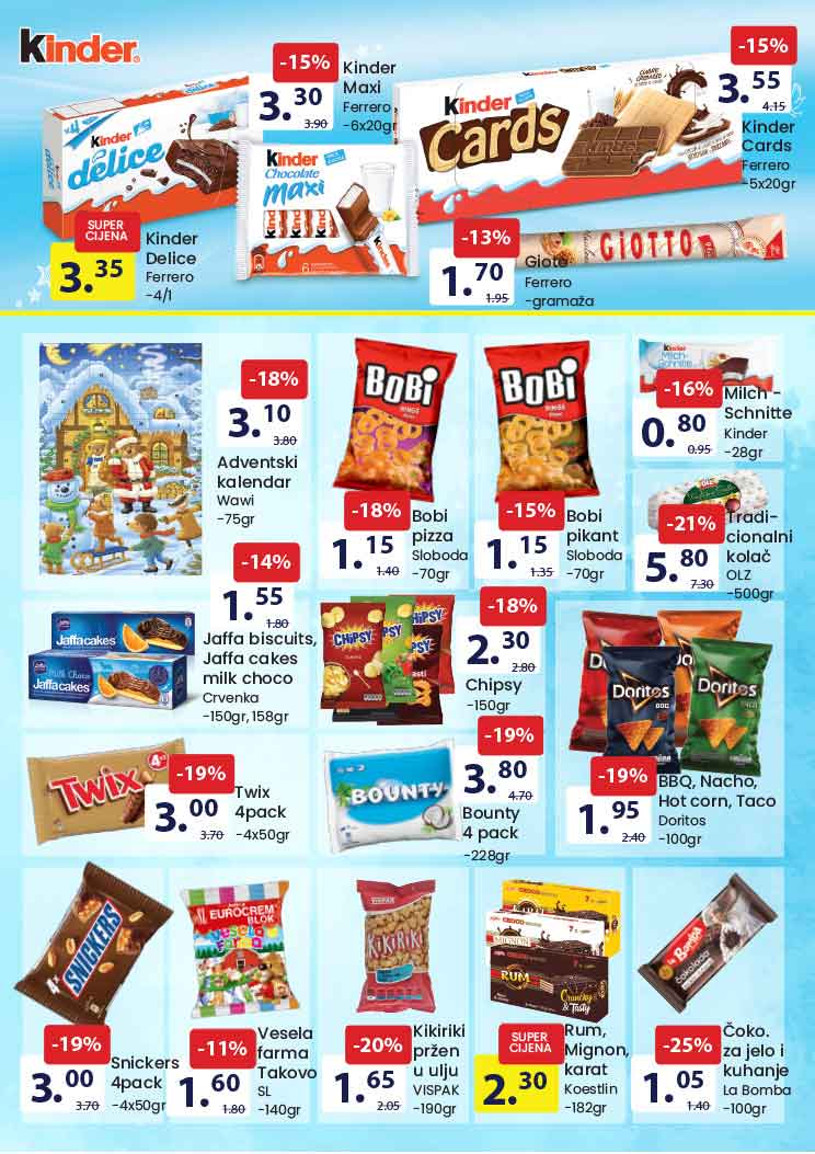 FIS AKCIJSKI KATALOG decembar 2022. snizenje od 1.12. do 14.12. FIS katalog 09