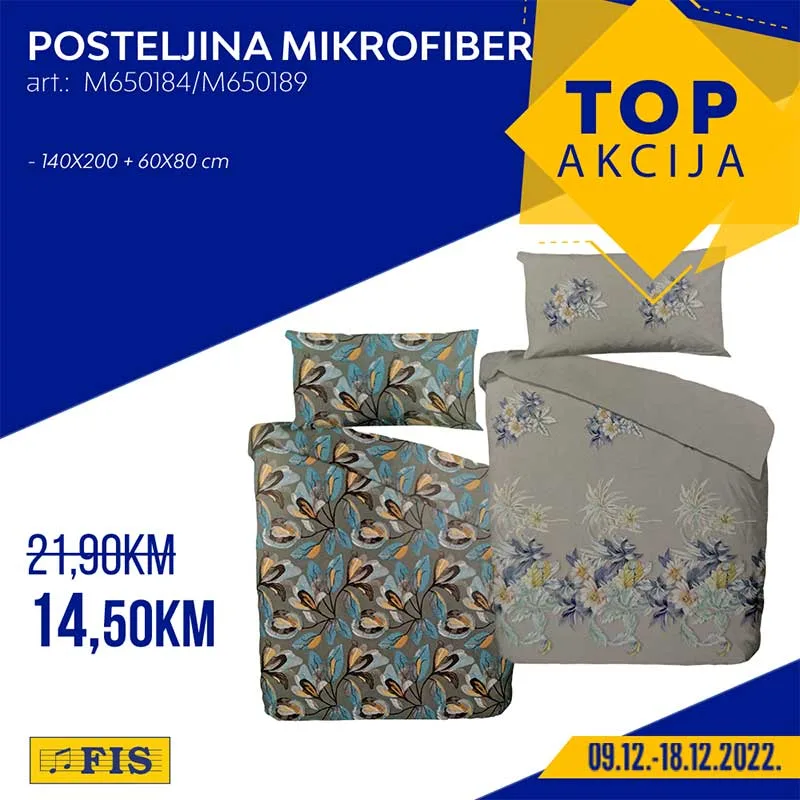 FIS Top akcija traje od 9.12. do 18.12.2022. FIS 5