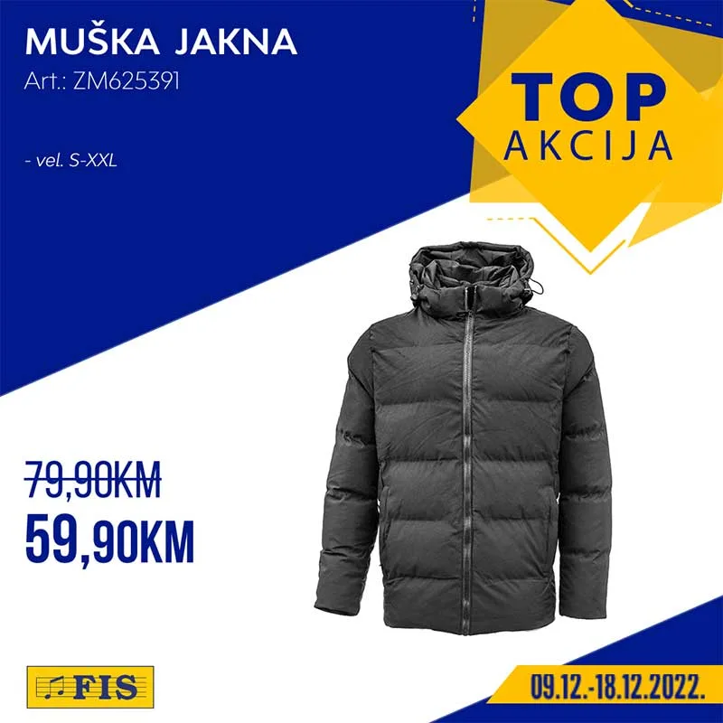 FIS Top akcija traje od 9.12. do 18.12.2022. FIS 11