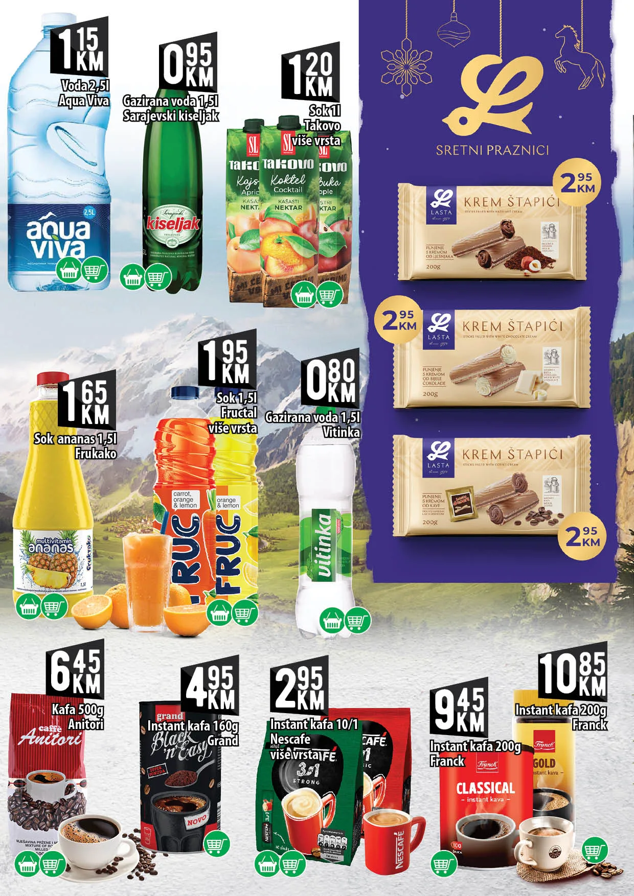 KORT akcija decembar 2022. Snizenje traje do 31.12.2022.KORT katalog 12