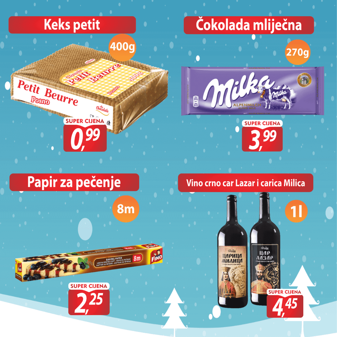 FORTUNA Nikoljdanska akcija DECEMBAR 2022. Akcija traje od 15.12. do 19.12.2022.FORTUNA akcija 08