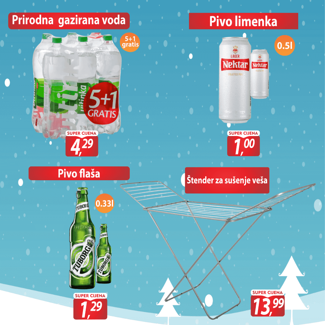 FORTUNA Nikoljdanska akcija DECEMBAR 2022. Akcija traje od 15.12. do 19.12.2022.FORTUNA akcija 10