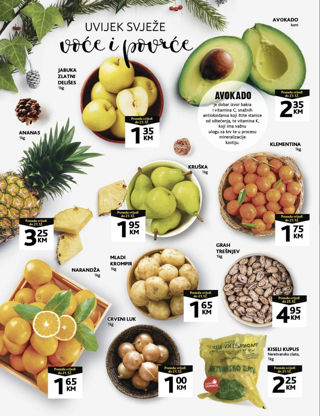 konzum katalog decembar 2022. Nova snizenja traju od 19.12. do 1.1.2023. page 0008