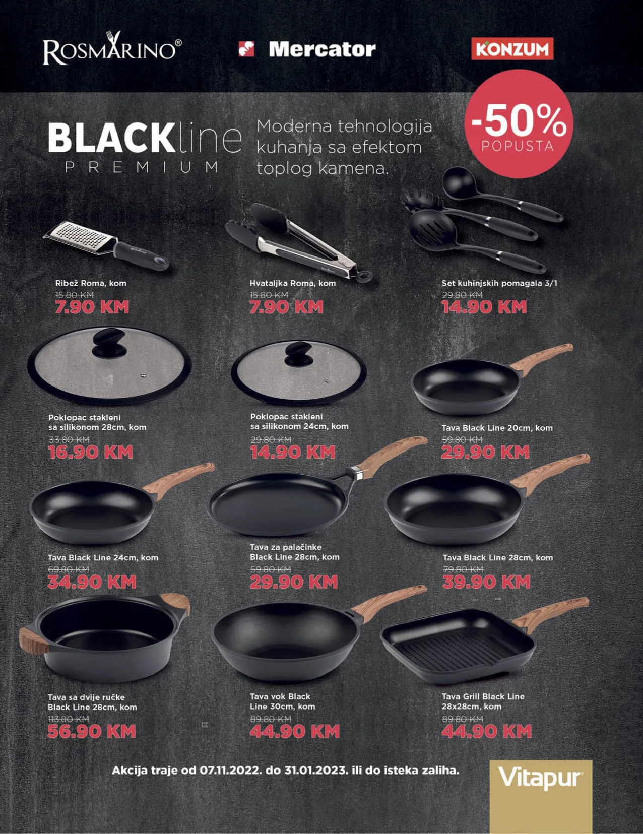 konzum katalog decembar 2022. Nova snizenja traju od 19.12. do 1.1.2023. page 0043