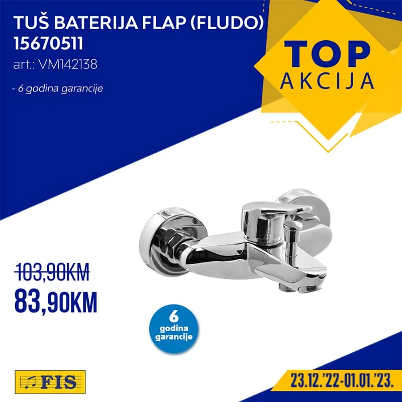 FIS Top akcija DECEMBAR 2022. Snizenje traje do 1.1.2023.FIS AKCIJA 02