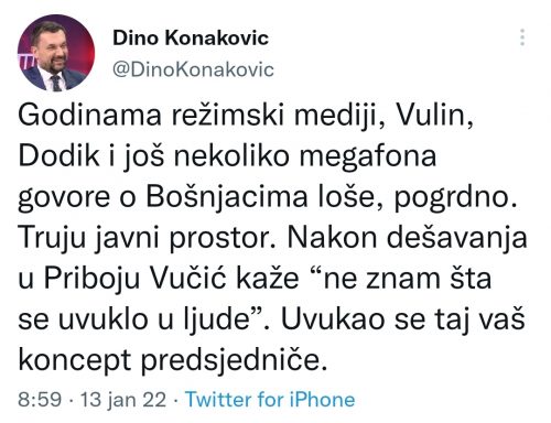 Konaković je bio muslimanski ekstremista, Dodik je bio šizofreničar: A onda su Dino i Mile otišli da na basketu riješe bh. probleme