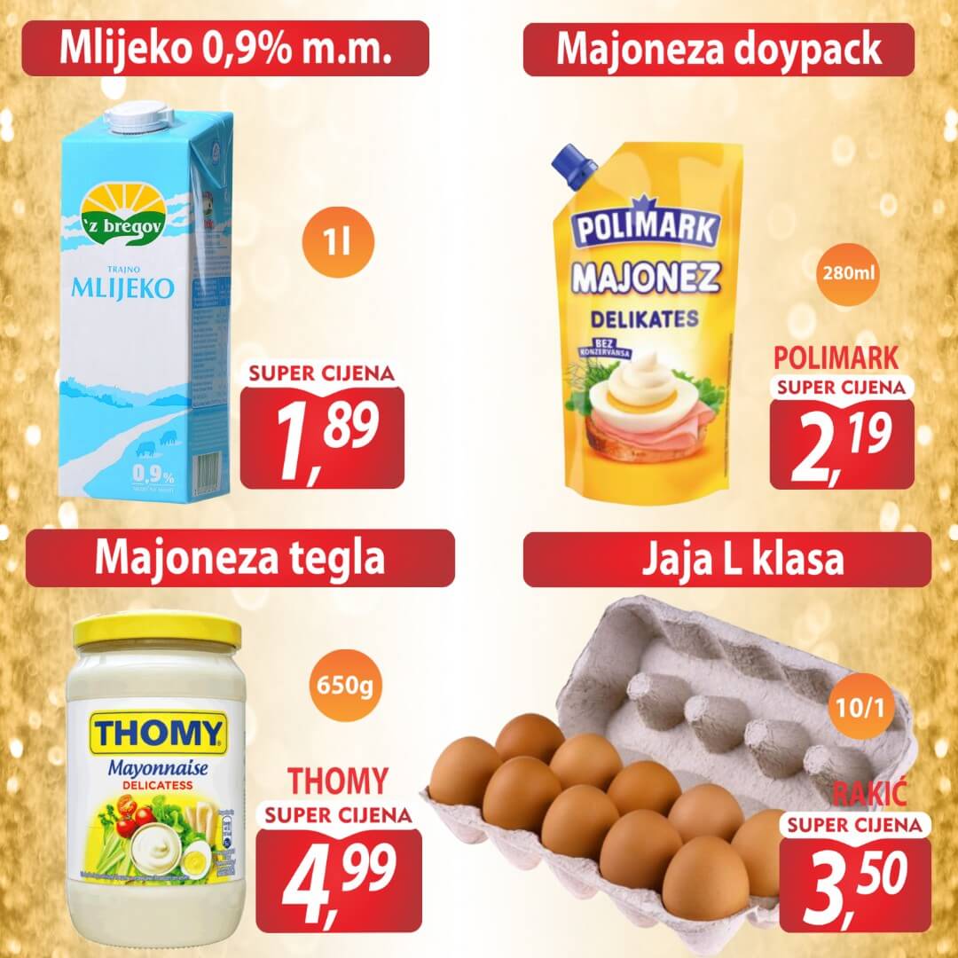 FORTUNA Bozicna akcija JANUAR 2023. Ponuda traje od 3.1. do 7.1.2023.FORTUNA akcija 05