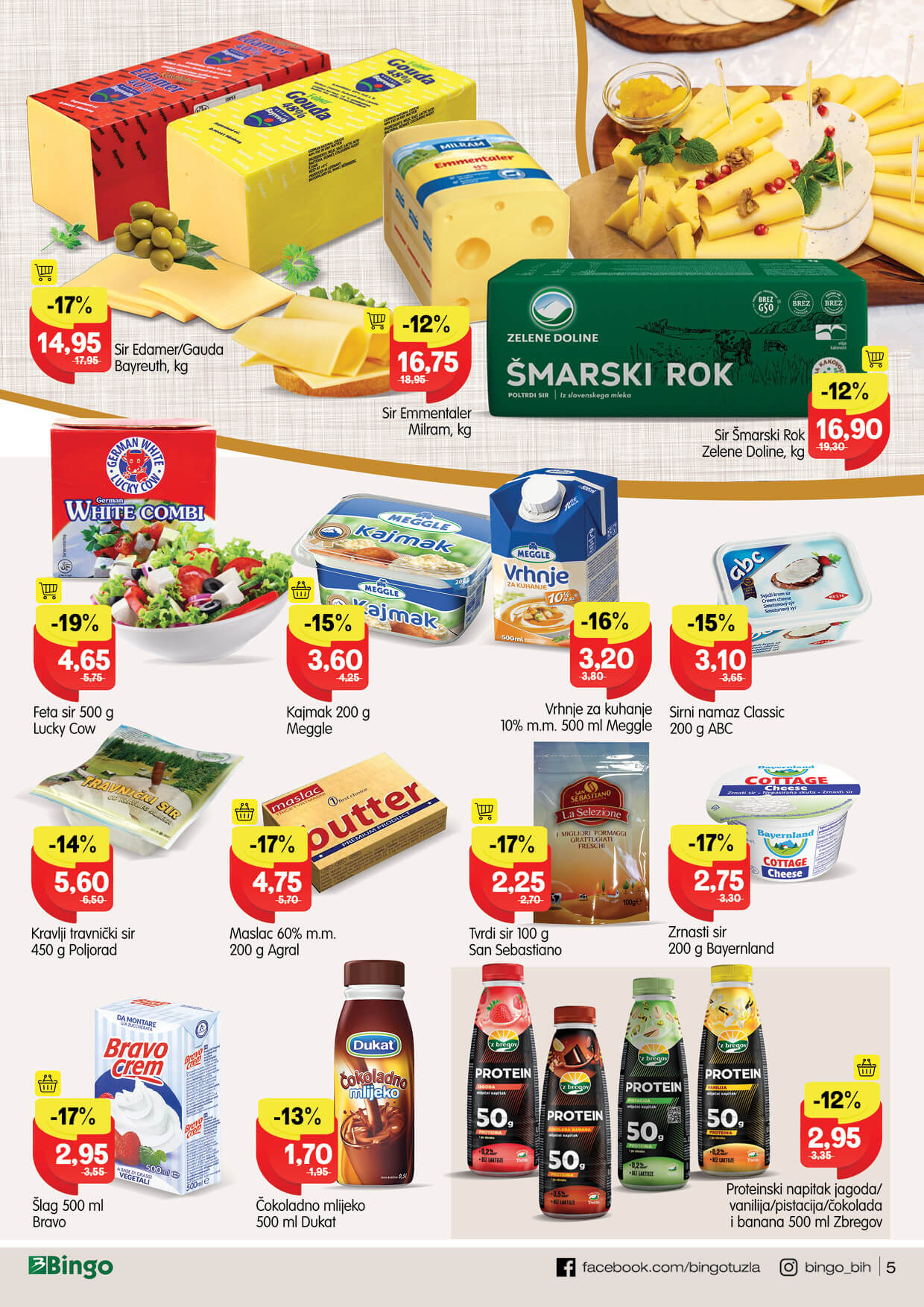 BINGO akcija JANUAR 2023. Snizenje traje od 3.1. do 15.1.2023.BINGO katalog 05