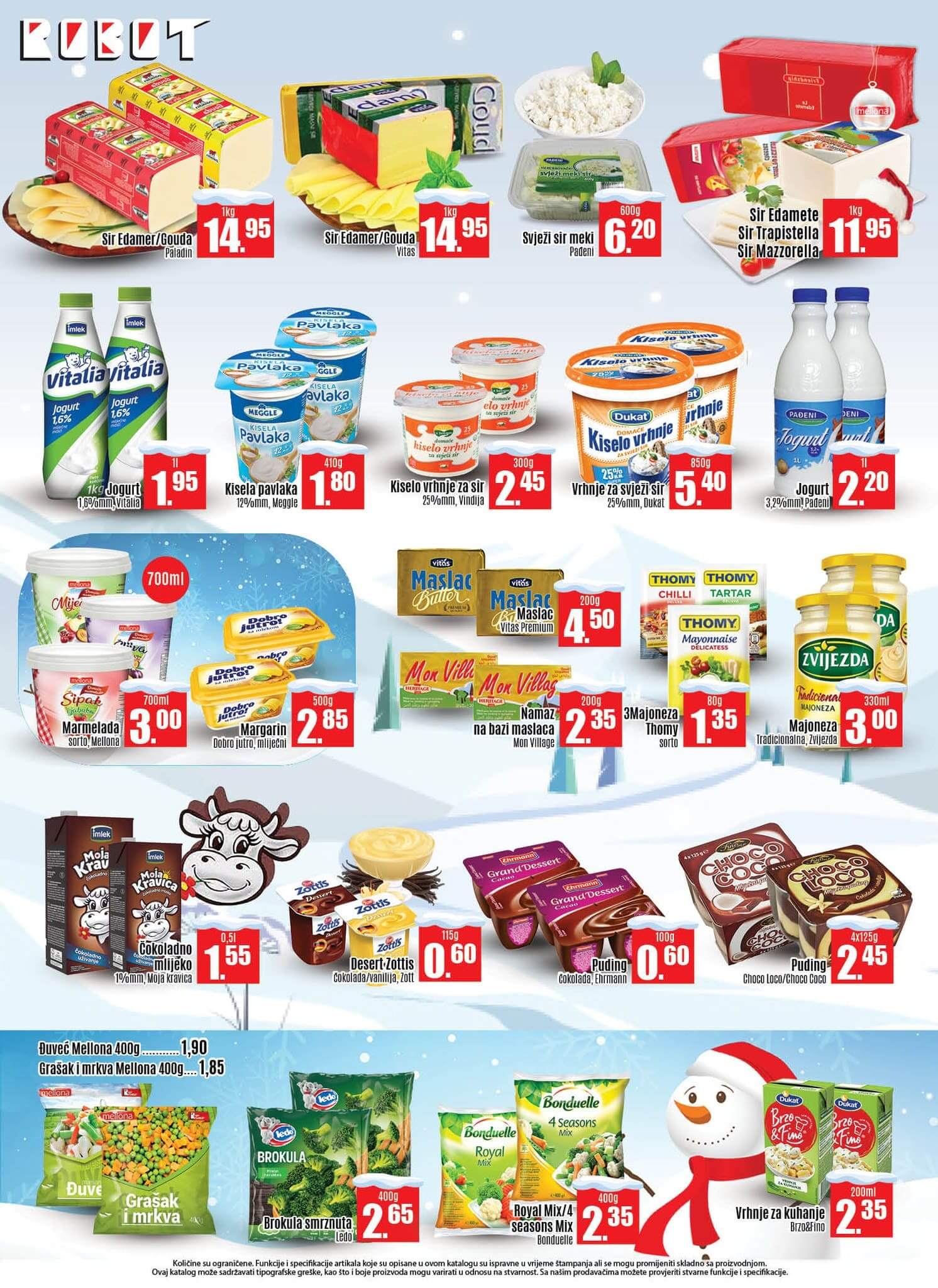 ROBOT akcija JANUAR 2023. Snizenje traje od 6.1. do 15.1.2023. ROBOT katalog 02