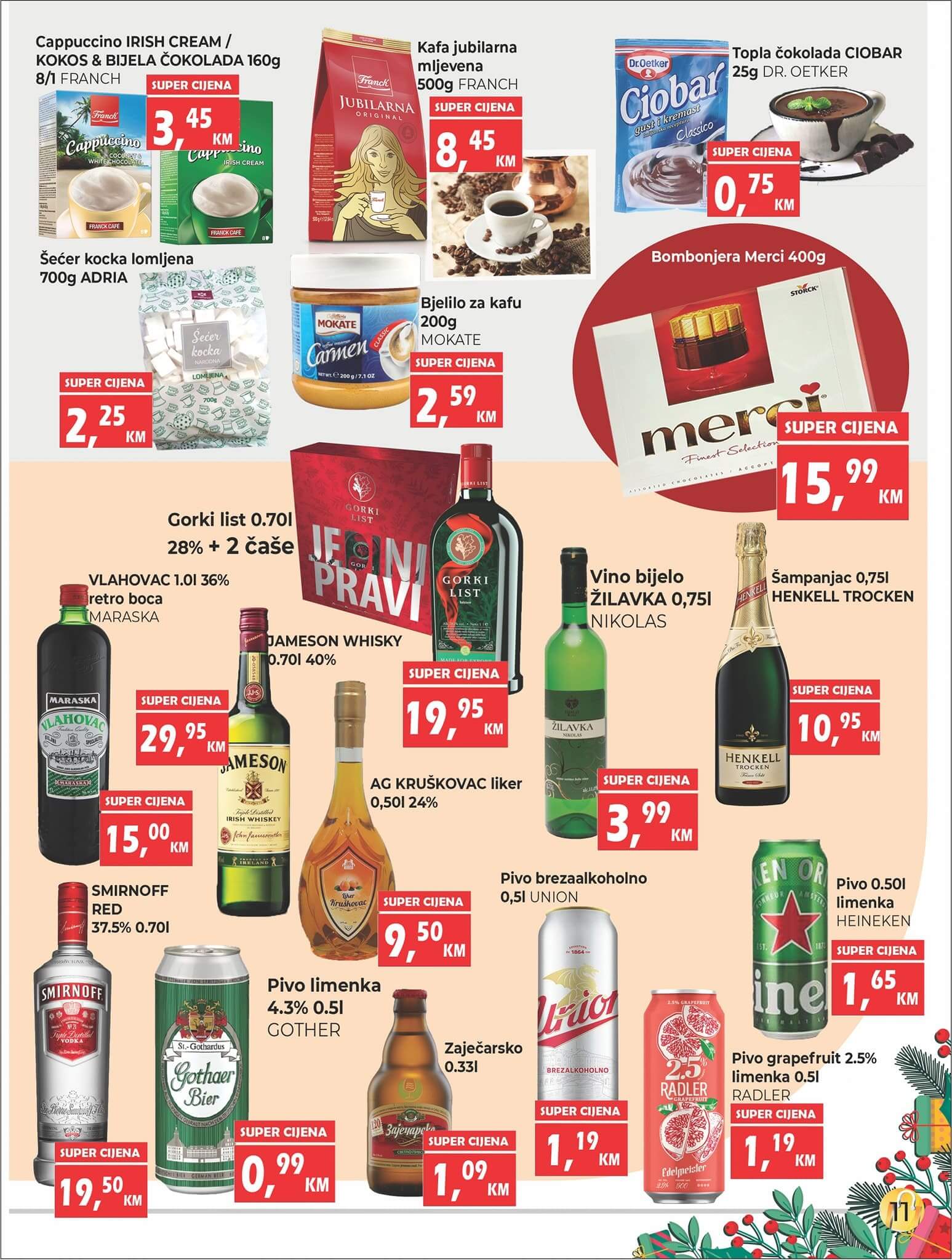 FORTUNA akcija JANUAR 2023. Snizenje traje od 8.1. do 31.1.2023. FORTUNA katalog 09