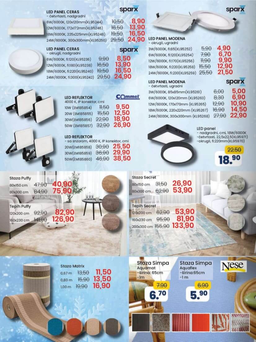 FIS katalog JANUAR 2023. Snizenje traje od 10.1. do 31.1.2023. FIS katalog 41