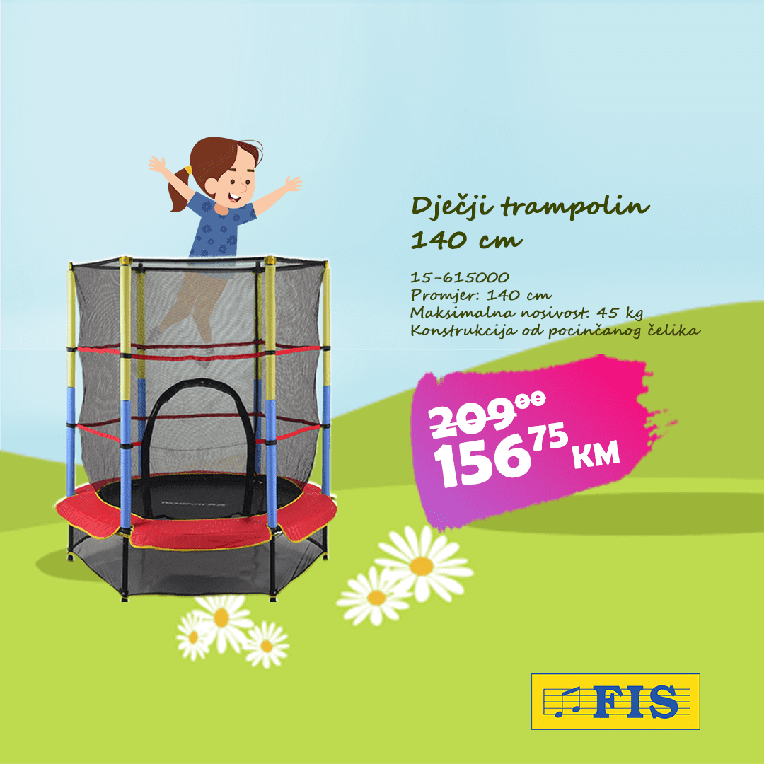 FIS akcija trampoline JANUAR i FEBRUAR 2023. Snizenje traje do 21.2.2023. FIS akcija 04 FIS akcija trampoline JANUAR i FEBRUAR 2023. Snizenje traje do 21.2.2023. FIS akcija 04