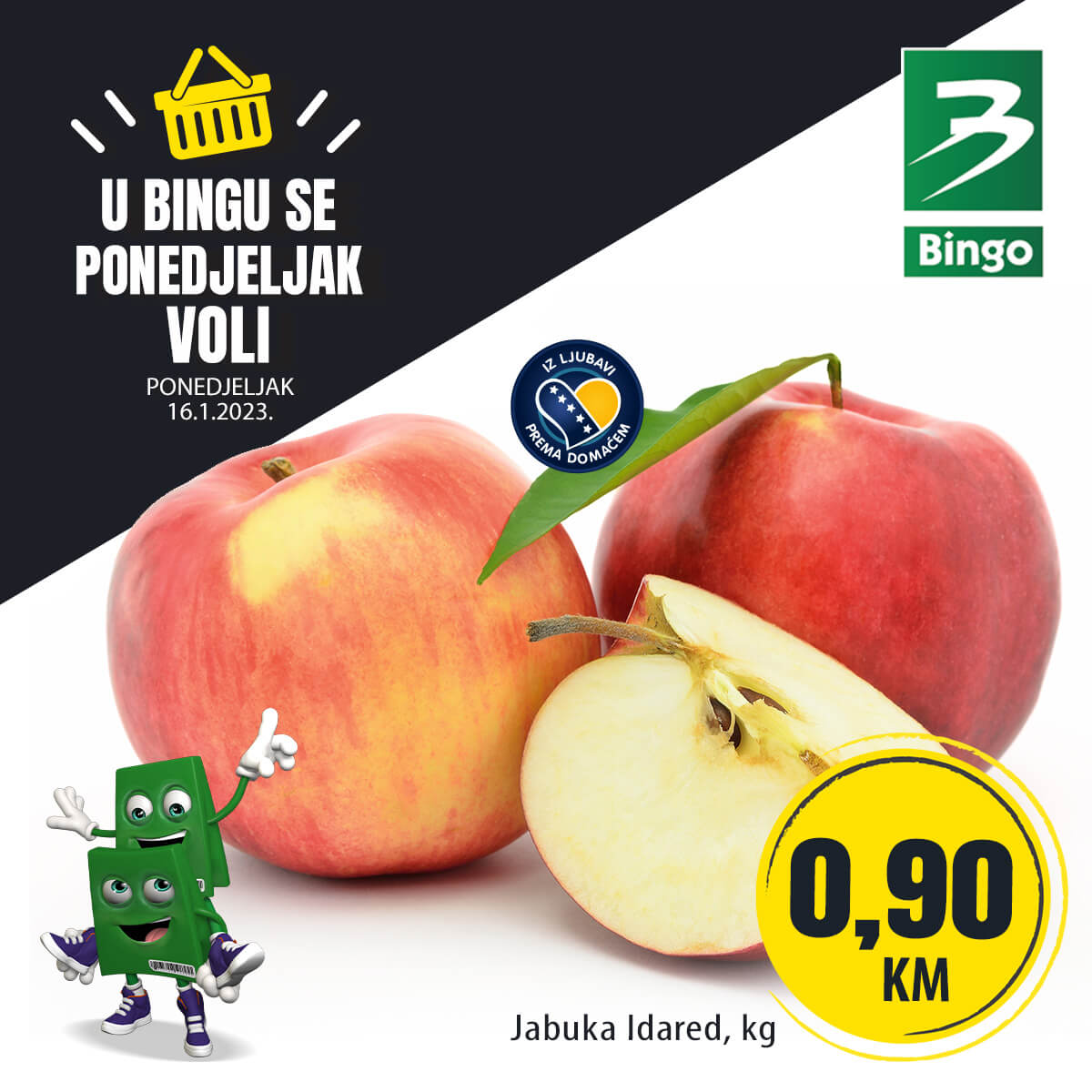 BINGO akcija ponedeljak 16.1.2023. BINGO akcija JANUAR 2023. 01 BINGO akcija ponedeljak 16.1.2023. BINGO akcija JANUAR 2023. 01