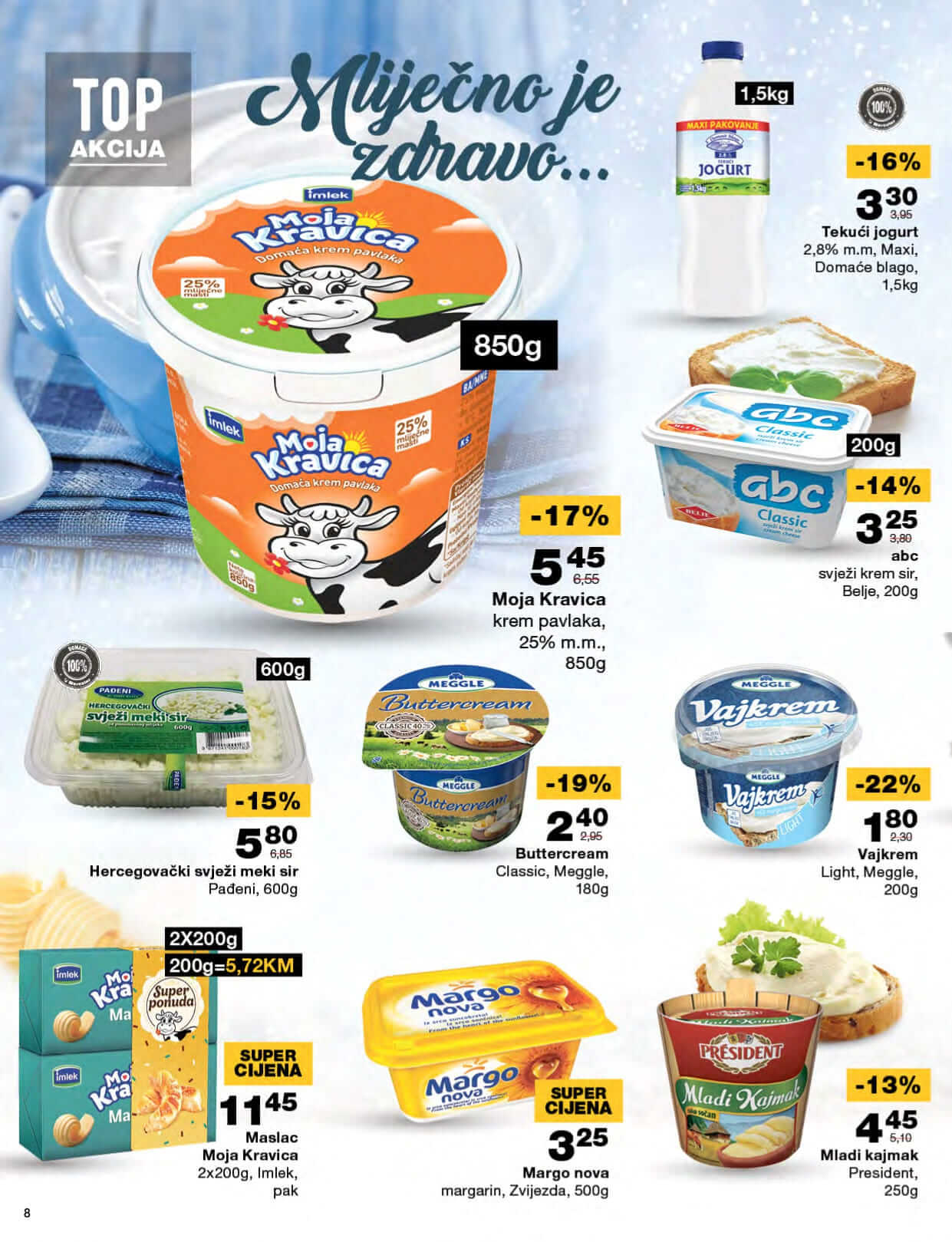 MERCATOR katalog JANUAR 2023. Nova MERCATOR akcija od 16.1. do 29.1.2023. page 0008