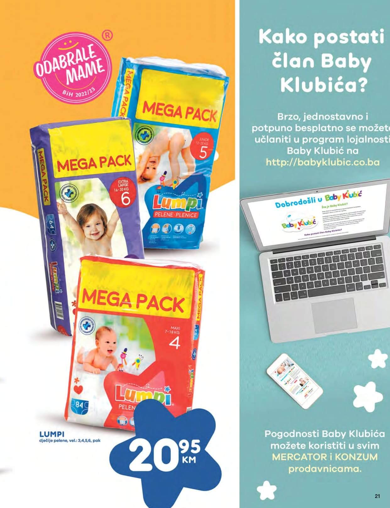 MERCATOR katalog JANUAR 2023. Nova MERCATOR akcija od 16.1. do 29.1.2023. page 0021