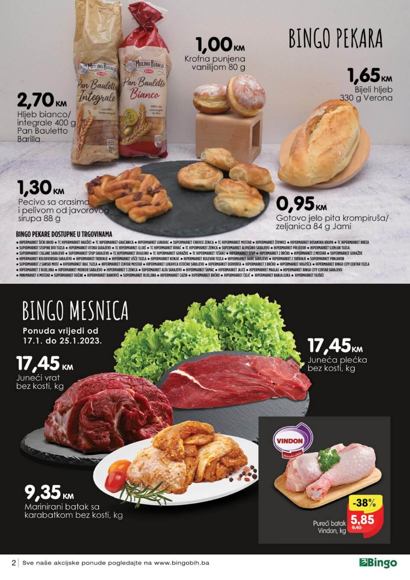 BINGO katalog JANUAR 2023. Nova BINGO akcija traje od 17.1. do 29.1.2023. page 0002