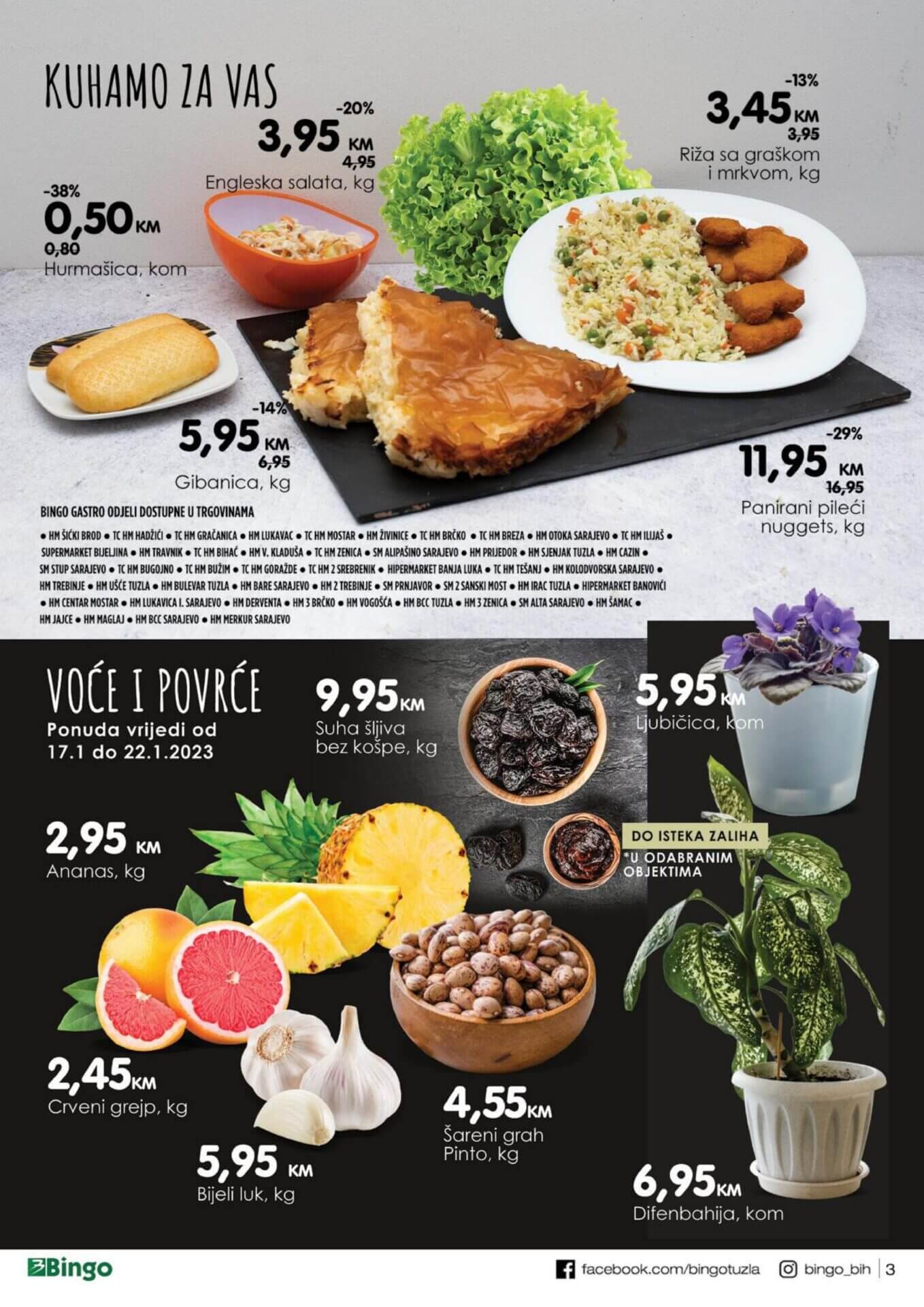 BINGO katalog JANUAR 2023. Nova BINGO akcija traje od 17.1. do 29.1.2023. page 0003