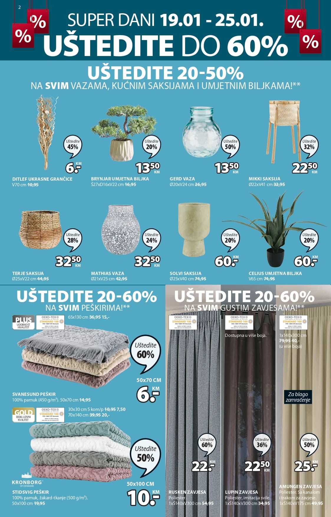 JYSK katalog BiH januar 2023. JYSK akcija od 19.1. do 1.2.2023. page 0003 JYSK katalog BiH januar 2023. JYSK akcija od 19.1. do 1.2.2023. page 0003