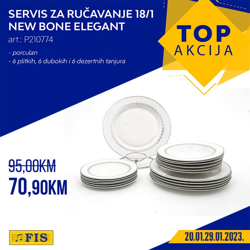 FIS Top akcija JANUAR 2023. Snizenje traje do 29.1.2023. FIS akcija 10