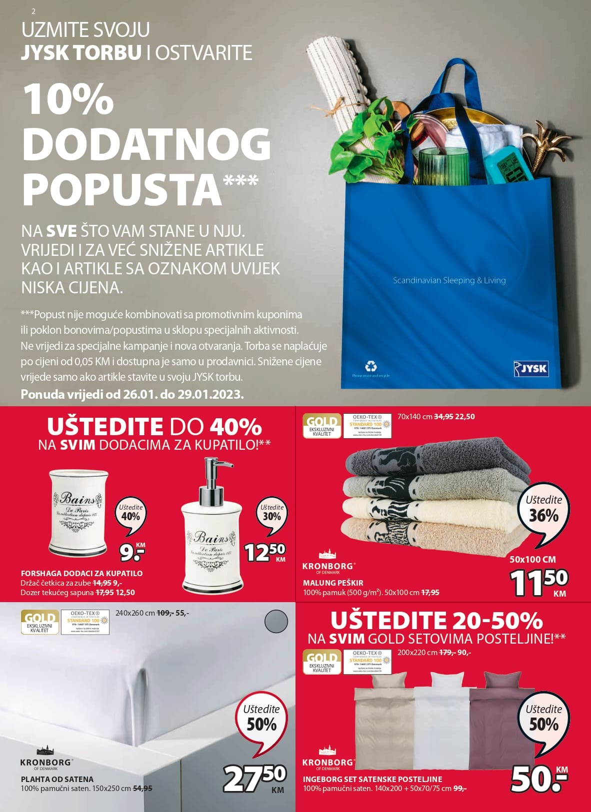 JYSK katalog JANUAR i FEBRUAR 2023. Nova JYSK akcija traje od 26.1. do 8.2.2023. page 0003