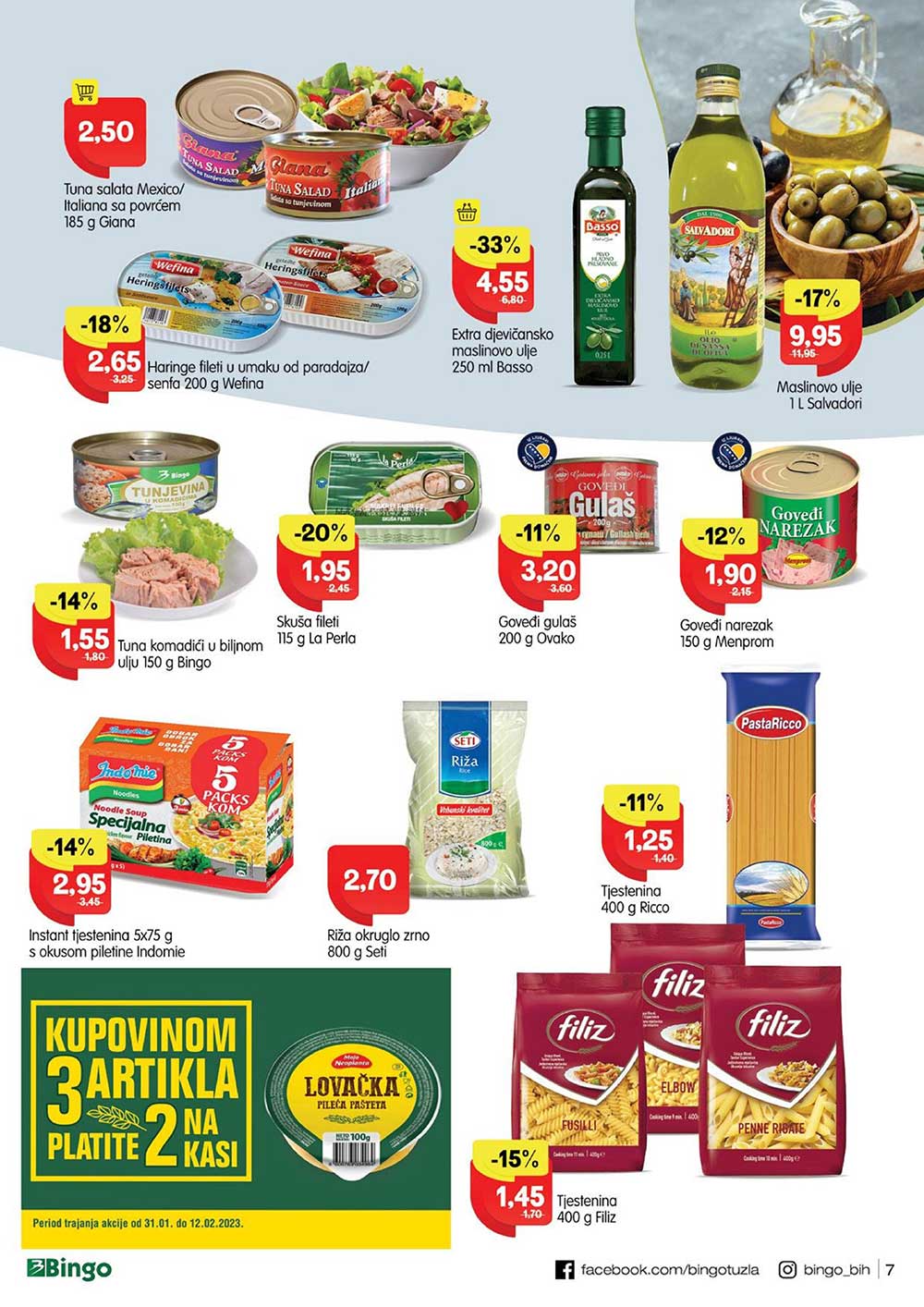 BINGO akcija JANUAR i FEBRUAR 2023. BINGO katalog traje od 31.1. do 12.2.2023. page 0007