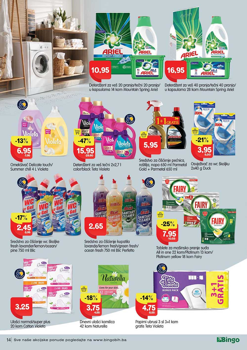 BINGO akcija JANUAR i FEBRUAR 2023. BINGO katalog traje od 31.1. do 12.2.2023. page 0014