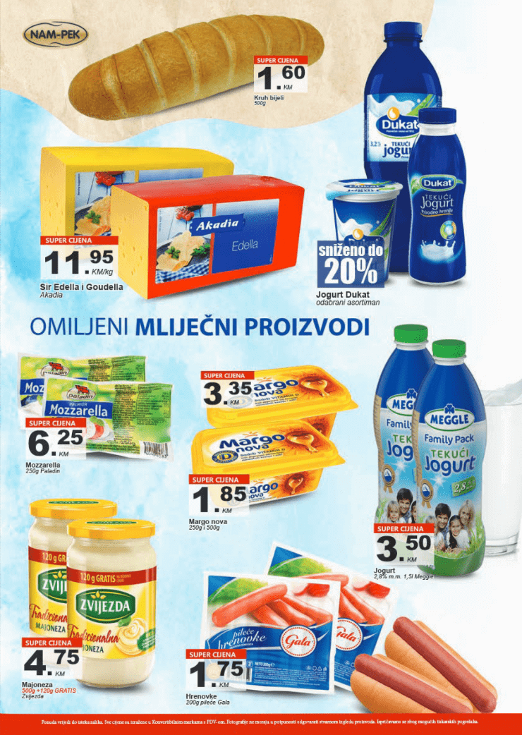 NAMEX akcija JANUAR 2023. Novi NAMEX katalog od 12.1. do 29.1.2023. NAMEX katalog 03