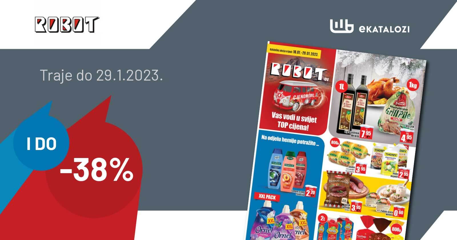 ROBOT katalog JANUAR 2023. Akcija traje od 16.1. do 29.1.2023. 5