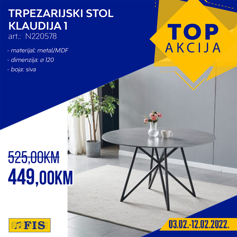 FIS Top akcija februar 2023. Snizenje traje do 12.2.2023. FIS Top akcija 06