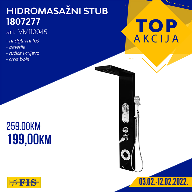 FIS Top akcija februar 2023. Snizenje traje do 12.2.2023. FIS Top akcija 02