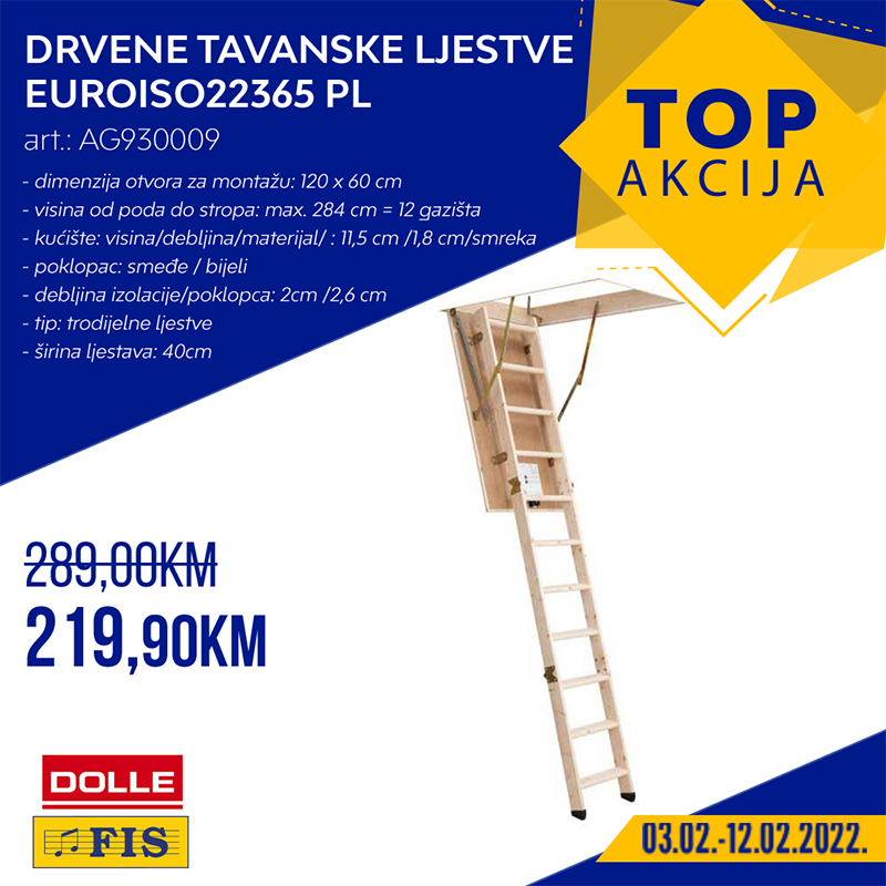 FIS Top akcija februar 2023. Snizenje traje do 12.2.2023. FIS Top akcija 04