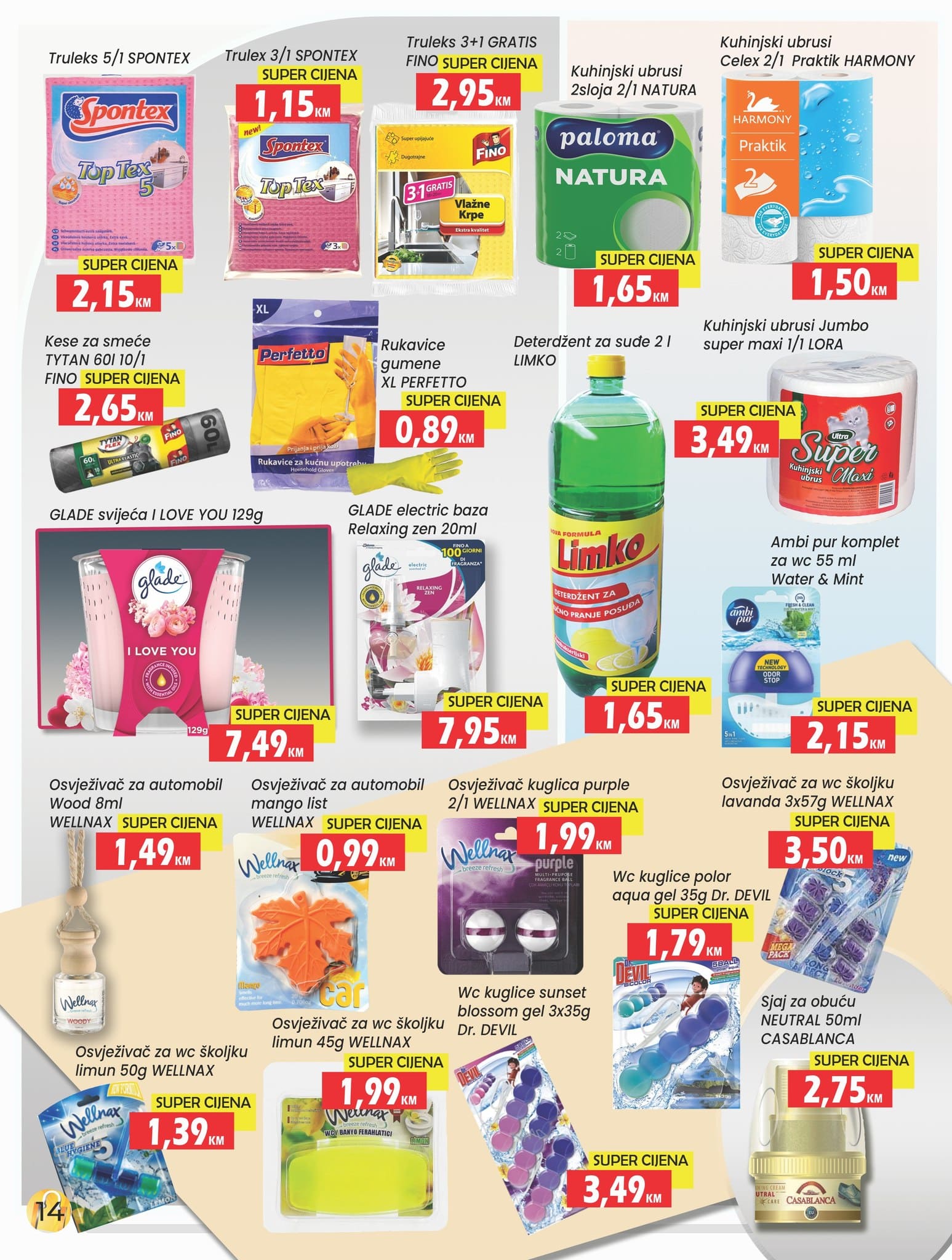 FORTUNA katalog FEBRUAR 2023. Akcija traje do 28.2.2023. FORTUNA katalog 14