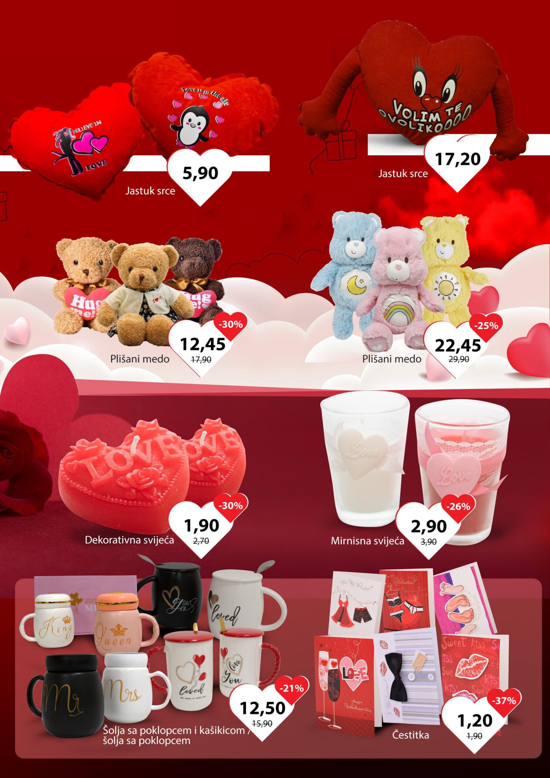BINGO katalog Valentinovo FEBRUAR 2023. Akcija traje od 8.2. do 14.2.2023. BINGO katalog Valentinovo 04