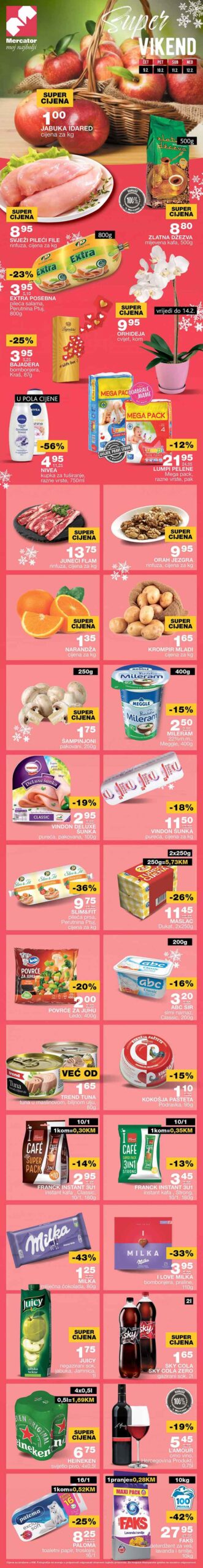 MERCATOR Vikend akcija