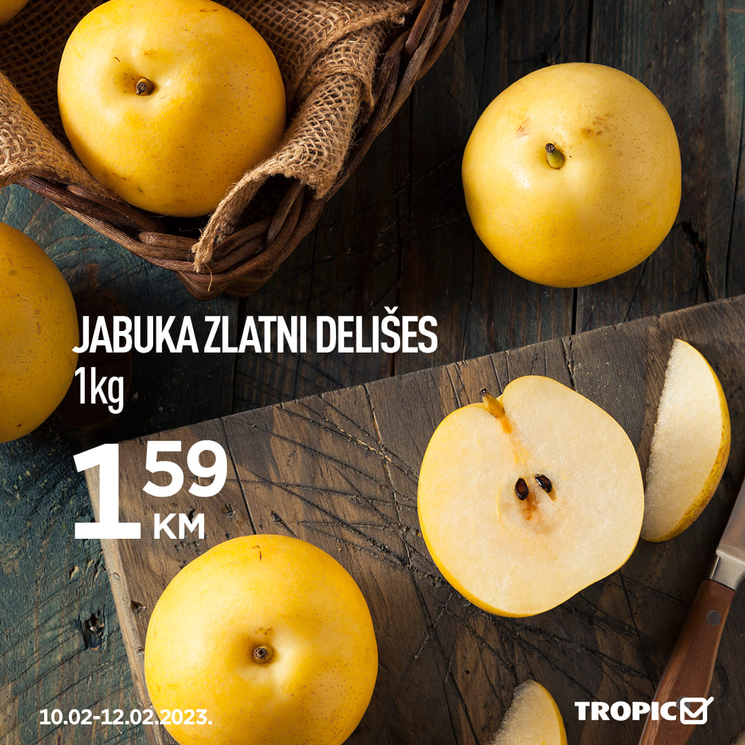 TROPIC Vikend akcija FEBRUAR 2023. Snizenje traje od 10.2. do 12.2.2023. TROPIC Vikend akcija 05