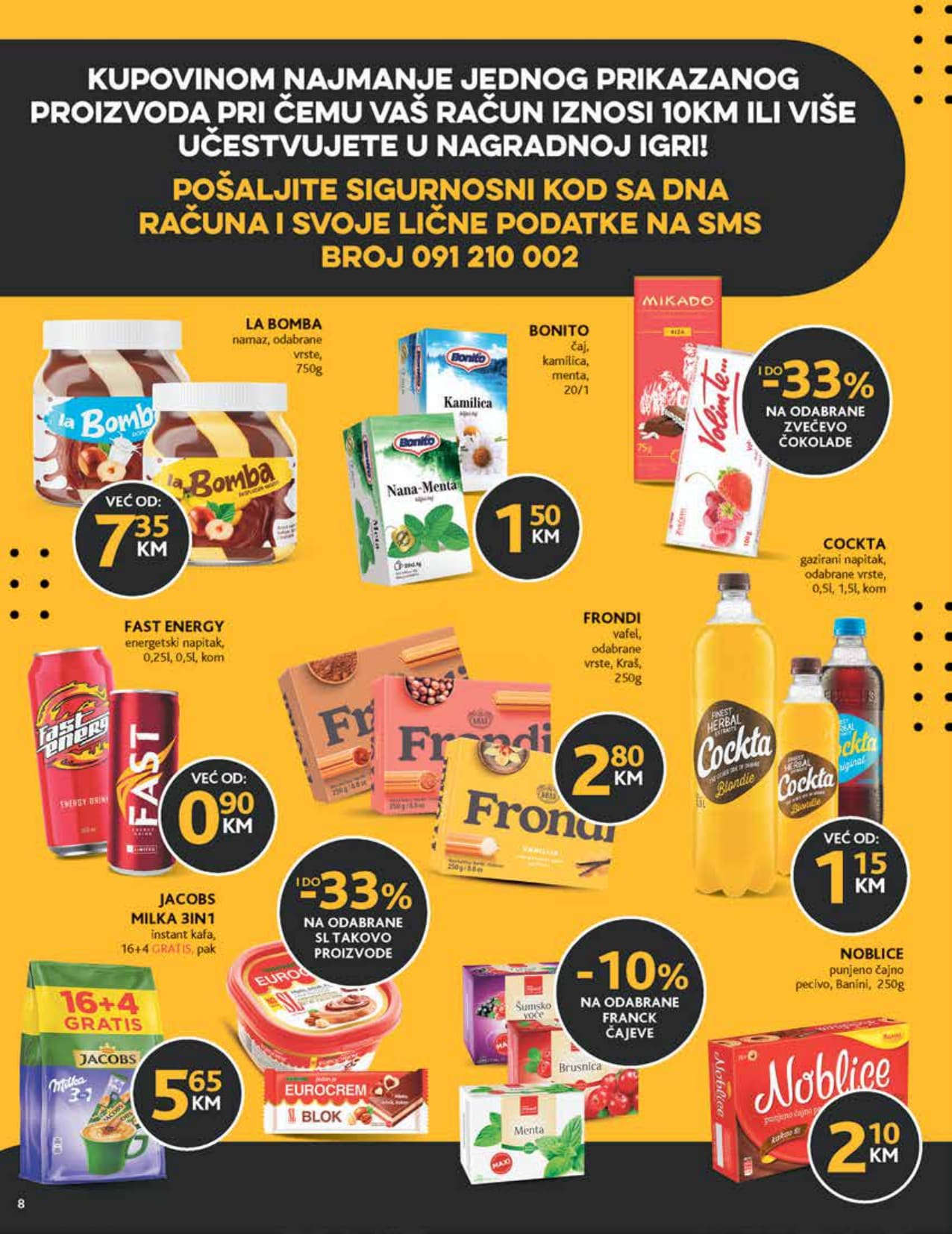 MERCATOR katalog FEBRUAR 2023. Akcija traje od 13.2. do 26.2.2023. page 0008