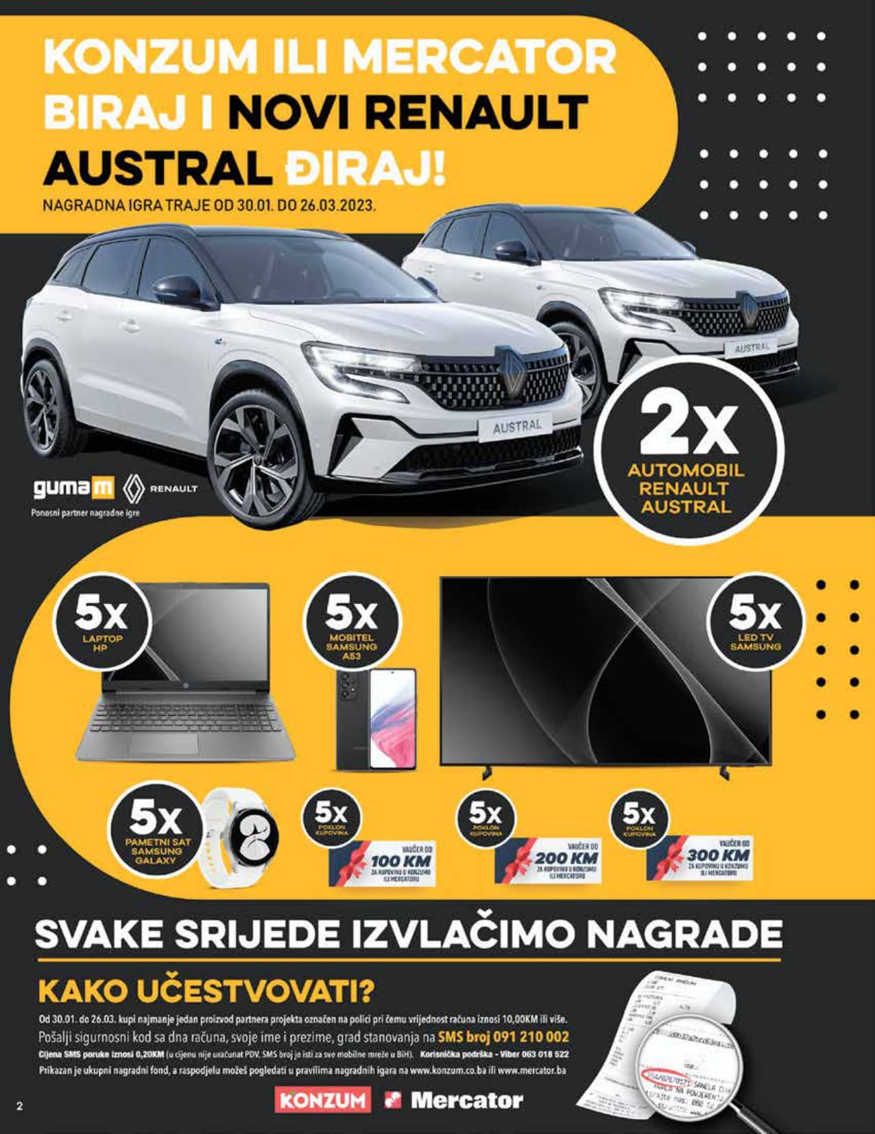 MERCATOR katalog FEBRUAR 2023. Akcija traje od 13.2. do 26.2.2023. page 0002