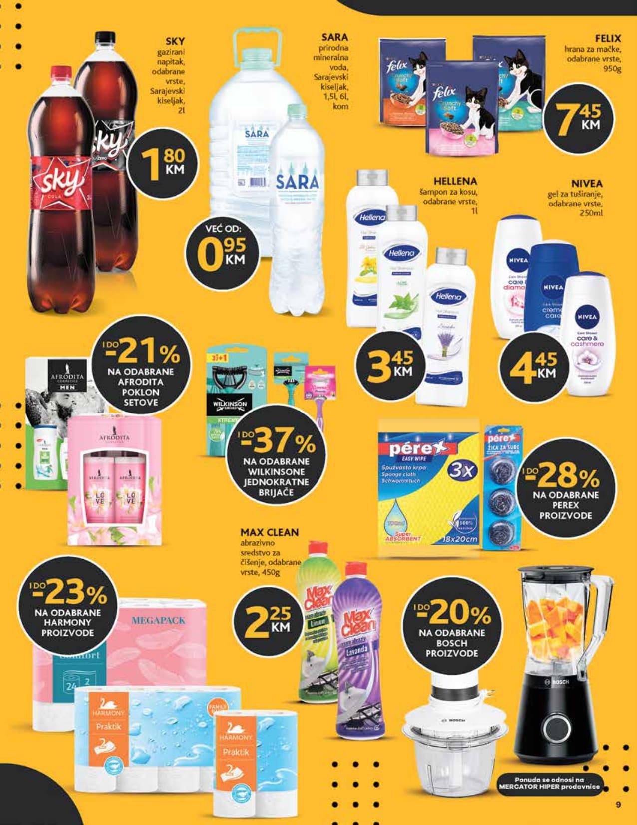 MERCATOR katalog FEBRUAR 2023. Akcija traje od 13.2. do 26.2.2023. page 0009
