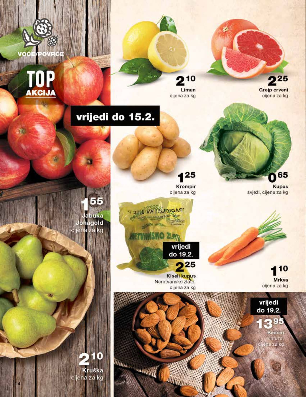 MERCATOR katalog FEBRUAR 2023. Akcija traje od 13.2. do 26.2.2023. page 0014