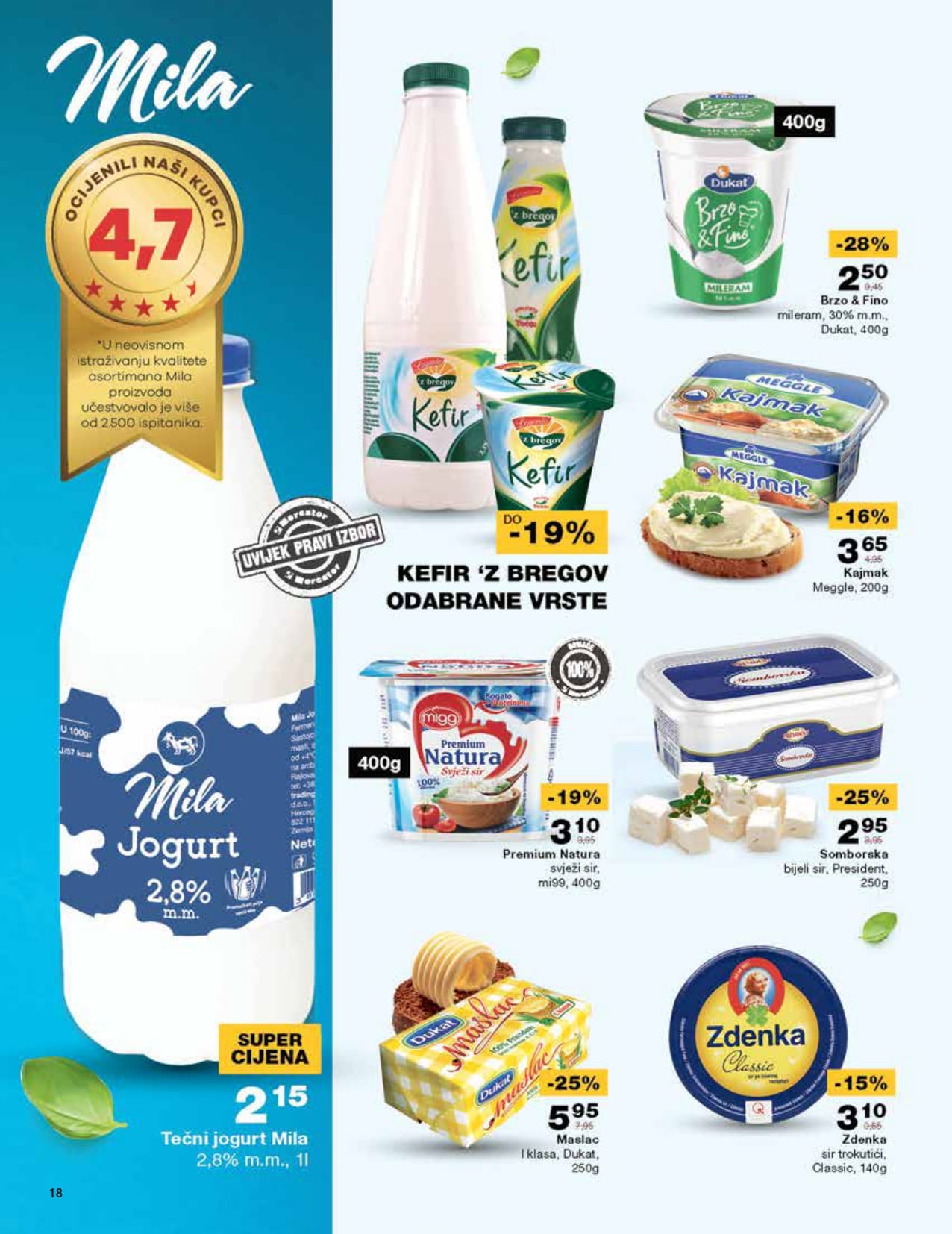 MERCATOR katalog FEBRUAR 2023. Akcija traje od 13.2. do 26.2.2023. page 0018