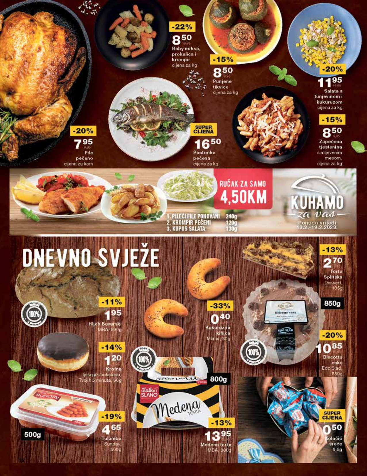 MERCATOR katalog FEBRUAR 2023. Akcija traje od 13.2. do 26.2.2023. page 0016