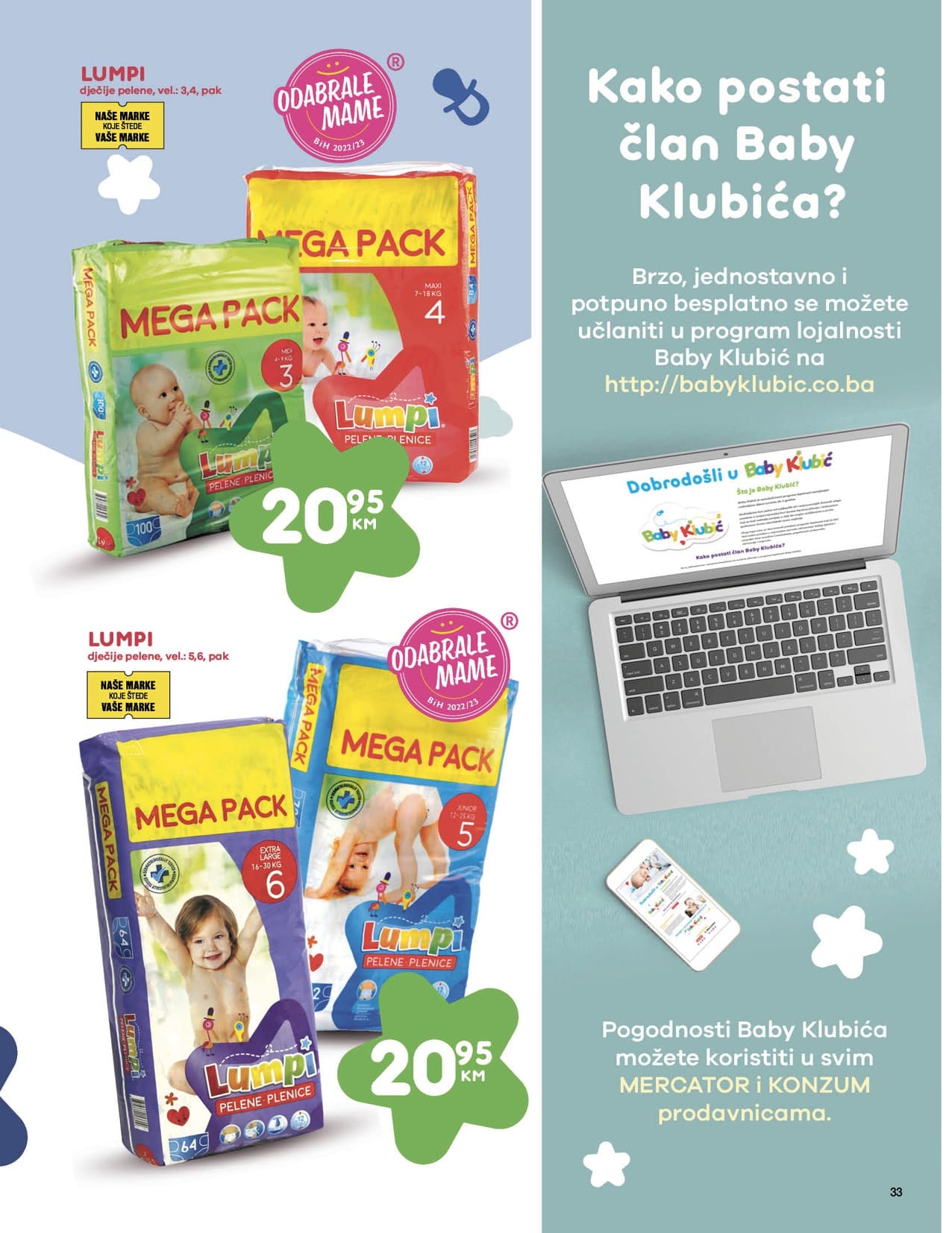 MERCATOR katalog FEBRUAR 2023. Akcija traje od 13.2. do 26.2.2023. page 0033