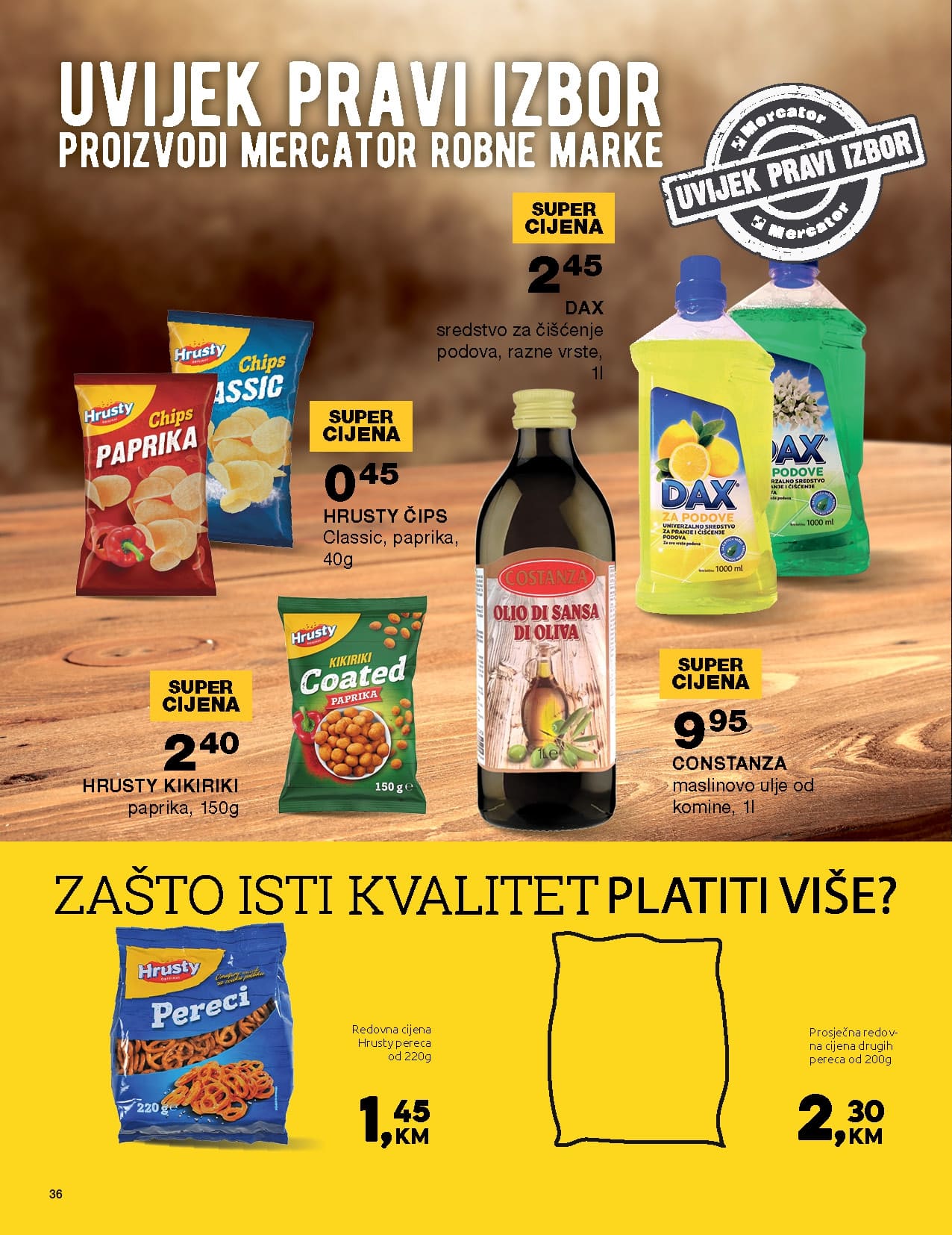 MERCATOR katalog FEBRUAR 2023. Akcija traje od 13.2. do 26.2.2023. page 0036