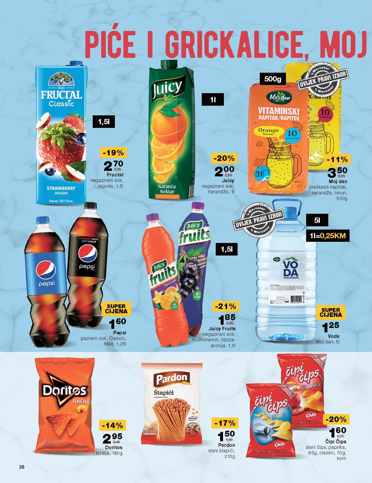 MERCATOR katalog FEBRUAR 2023. Akcija traje od 13.2. do 26.2.2023. page 0026