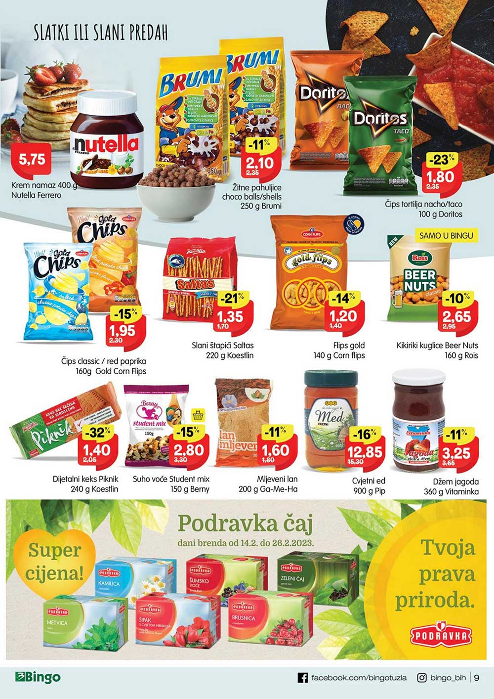 BINGO katalog FEBRUAR 2023. Akcija traje od 14.2. do 26.2.2023. page 0009